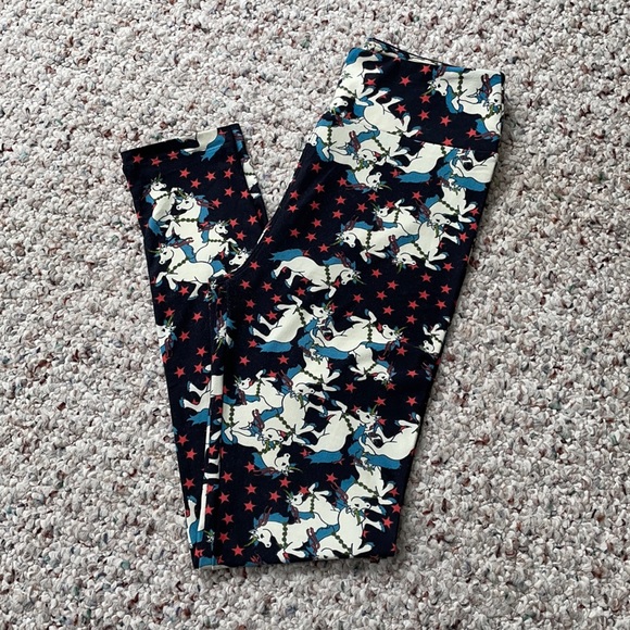 LuLaRoe Unicorn Leggings Size OS - Picture 2 of 4